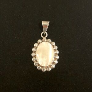 Mother of Pearl with Sterling Silver Pendant